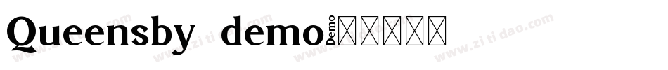 Queensby  demo字体转换